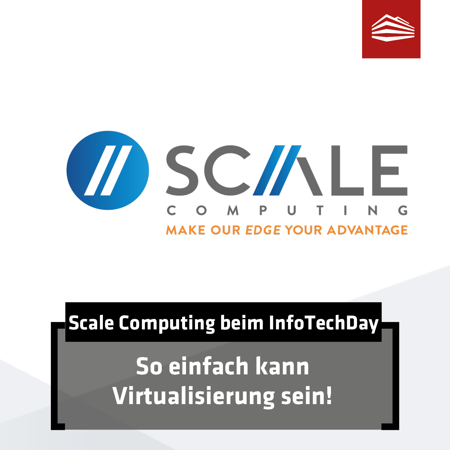 Scale Computing beim InfoTechDay - Infotech